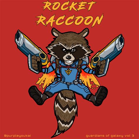 Artstation Rocket Raccoon