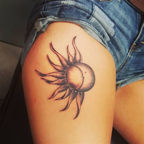 50 Meaningful And Beautiful Sun And Moon Tattoos KickAss Things