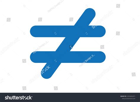 Not Equal Sign Images Stock Photos And Vectors Shutterstock