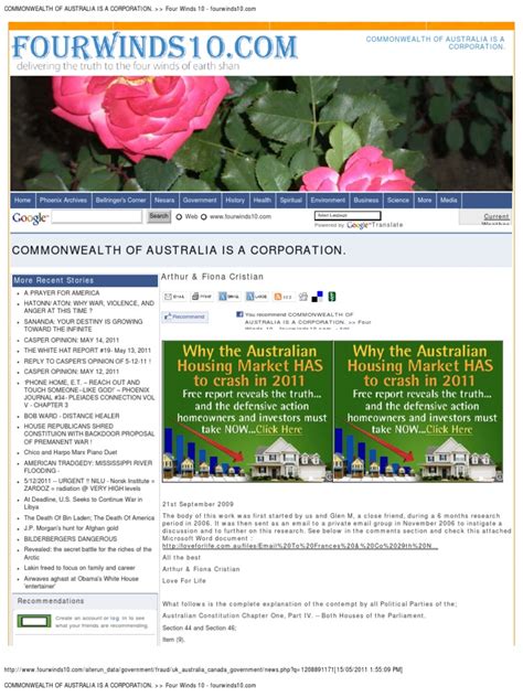 No formal territorial claims were made until 1770, when capt. Commonwealth of Australia is a Corporation | Australia ...