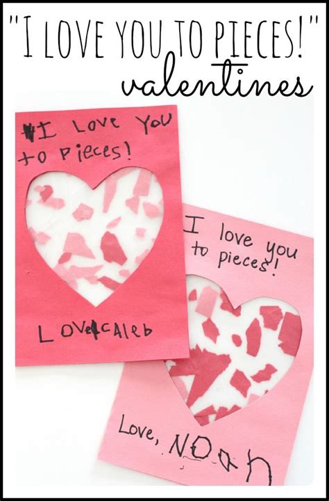 Homemade Valentine Card Ideas For Preschoolers