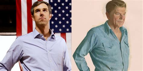 Vanity Fairs Cover Of Beto Orourke Echoes An Iconic Portrait Reagan