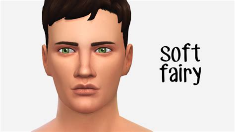 My Sims 4 Blog Soft Fairy Skin And Facial Hair For Males By Grazeness