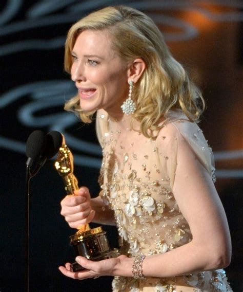 Oscars 2014 Cate Blanchett Wins Best Actress For Blue Jasmine India