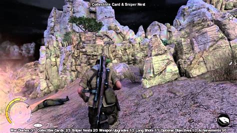 Sniper Elite 3 Mission 4 Fort Rifugio Collectibles Youtube
