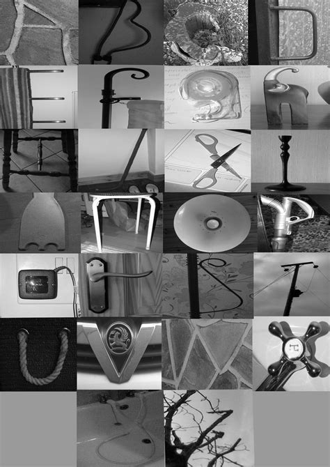 Im Going To Create My Own Vector Type Using Photos That I Took Of Objects That Look Like Letters