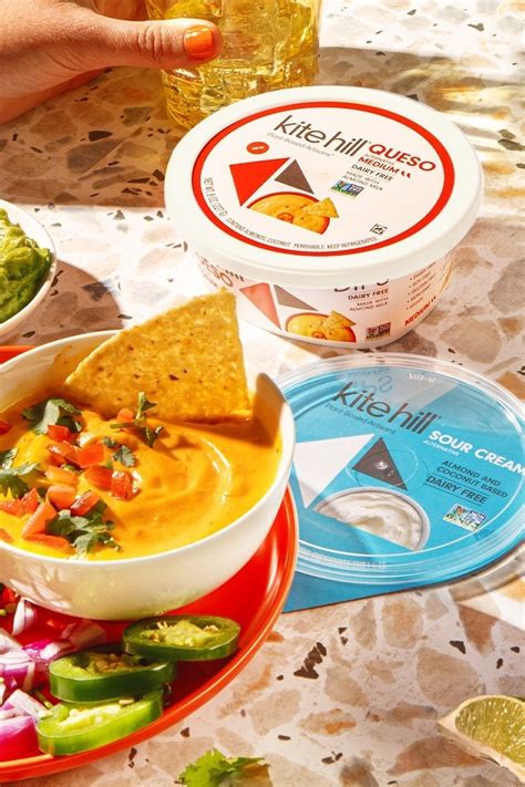 Kite Hill Dips Review Info Dairy Free Ranch Queso Tzatziki More