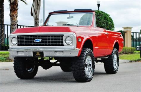 Buy Used Absolutely Beautiful 1970 Chevrolet K5 Blazer Convertible Just