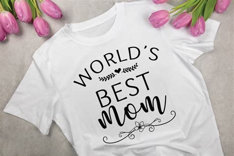 World S Best Mom Vector Graphic File For T Shirt Mugs Etsy Espa A