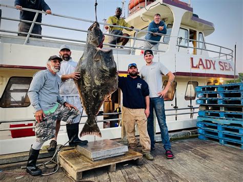 160 Pound Halibut Caught Off Gloucester Ma On The Water
