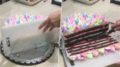 This Cake Cutting Hack Video Is The Internets Latest Favourite Viral