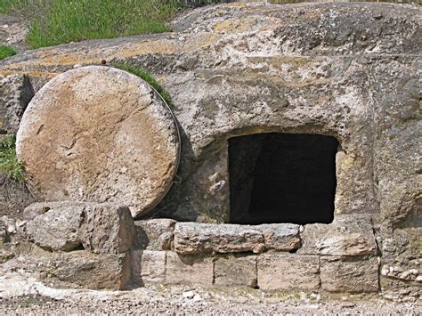 Rolling Stone Tomb Of The Type In Which Jesus Was Buried