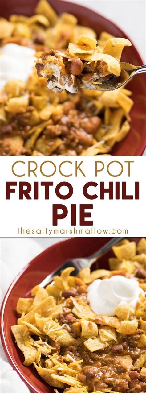 Crockpot Frito Chili Pie Alans Dream