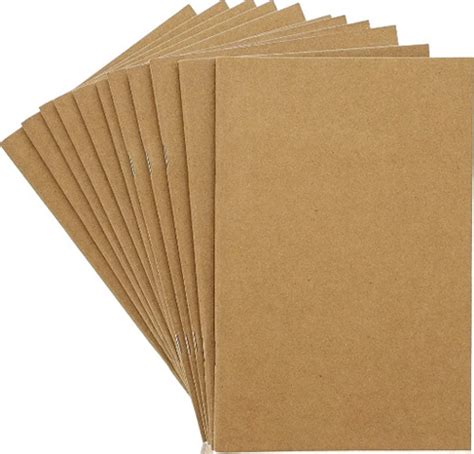 Brown A4 Size Plain Rectangular Wood Pulp Kraft Paperboard At Best