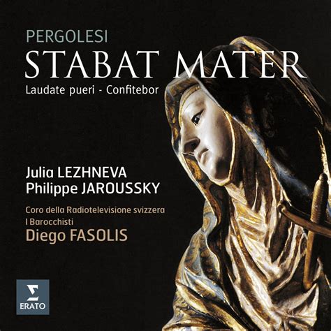 Pergolesi Stabat Mater Laudate Pueri Confitebor Warner Classics