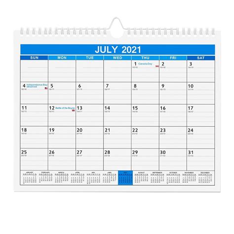 Hemoton 1pc 2022 Holiday Wall Calendar Practical Note Taking Hanging