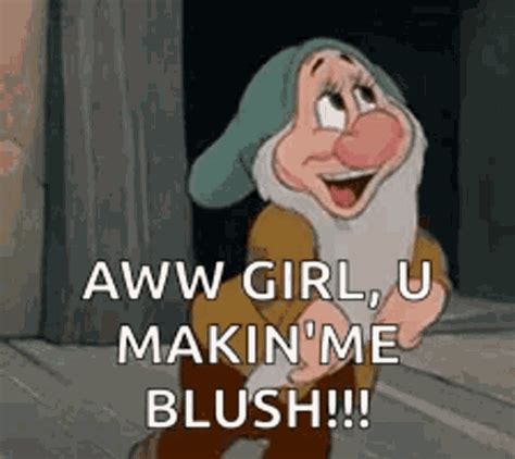 Blush Blushing Gif Blush Blushing Shy Discover Share Gifs In Bashful Dwarf Disney