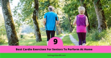 The 9 Best Cardio Exercises For Seniors To Perform At Home