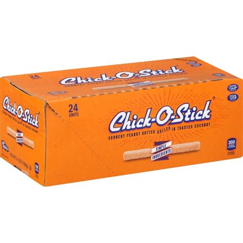 Chick O Stick Crunchy Peanut Butter And Toasted Coconut Candy 16 Oz