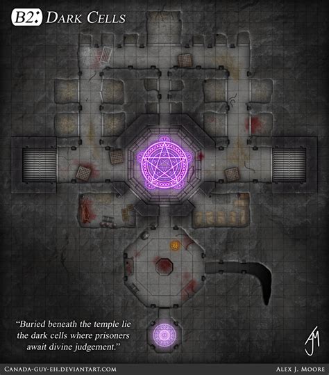 Drow Temple B2 Dark Cells By Canada Guy Eh On Deviantart