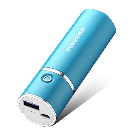 poweradd slim2 5000mah power bank portable charger external battery for iphone samsung android