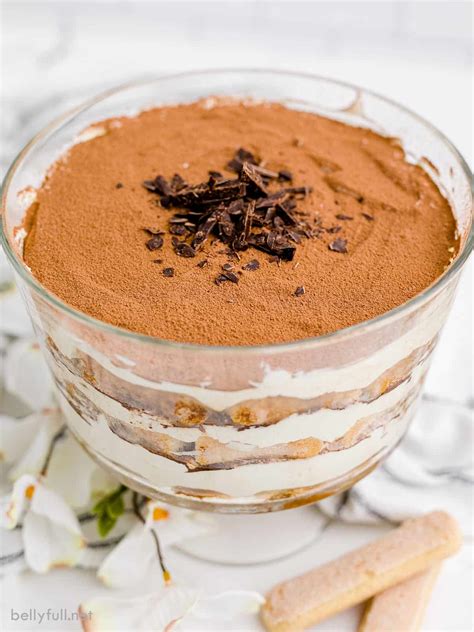 Easy Tiramisu Trifle Belly Full