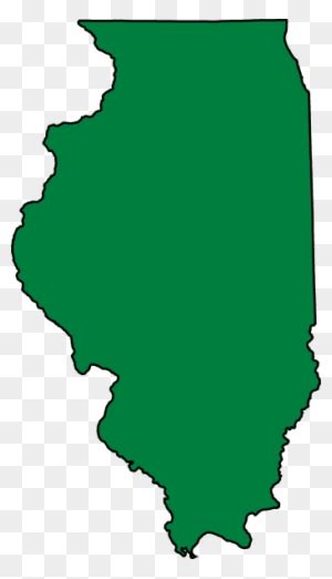 Illinois Map Clipart State Of Illinois Shape Free Transparent Png