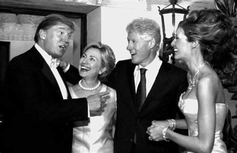 When Hillary And Donald Were Friends The New York Times