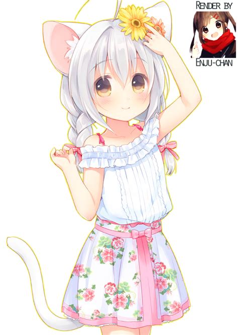 Cute Anime Girl Render By Enju Chan By Enju Chann On Deviantart