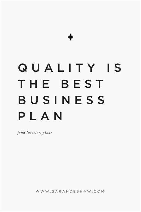 Quality Is The Best Business Plan Small Business Quotes Support