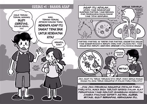 Contoh Gambar Komik Tentang Kesehatan