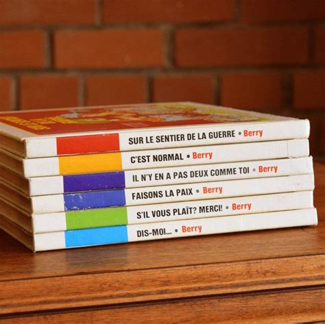 Joy Wilt Berry Learning Books - Set of 6 Hardcovers - French Language ...