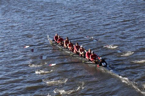 Wpi Races In The Head Of Charles Regatta Men S College Eights Editorial