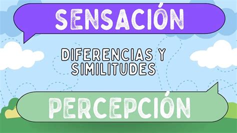 Diferencias Entre Sensación Y Percepción