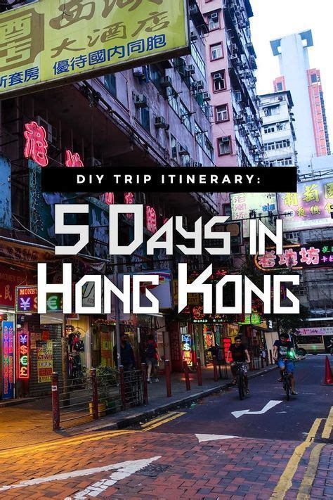 Hong Kong Itinerary Diy 5 Days More Or Less W Macau Day Trip Hong