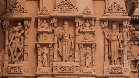 Carvings Swaminarayan Akshardham New Delhi Carving Hindu Art