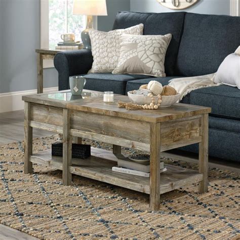 SAUDER Granite Trace Rustic Cedar Lift-Top Coffee Table ... Make a great difference for little money.