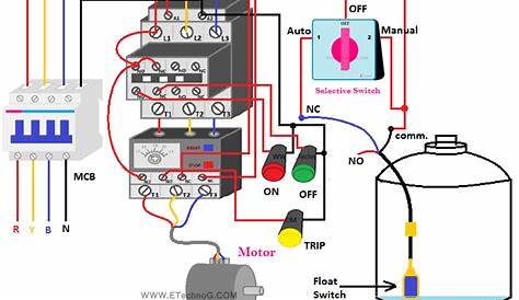 Float Switch Connection Diagram and Wiring - ETechnoG
