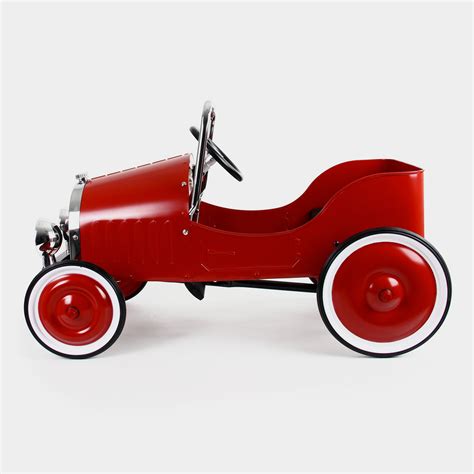 Classic Red Pedal Car Baghera Classic Pedal Car Co