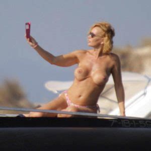 Old TV Host Marlene Mourreau Nude Tits On The Yacht Scandal Planet