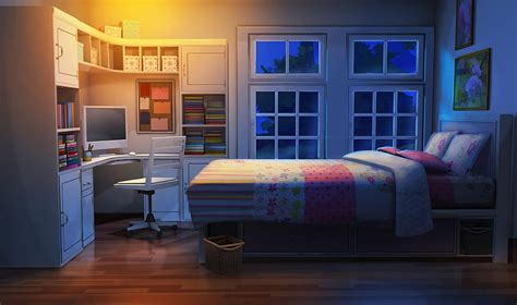 Aggregate More Than 81 Anime Bedroom Background Night Latest In Cdgdbentre