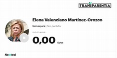 Conoce el salario público de Elena Valenciano Martínez-Orozco ...