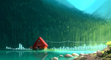 Live Wallpaper Cabin In The Forest 4k ⤋ Download