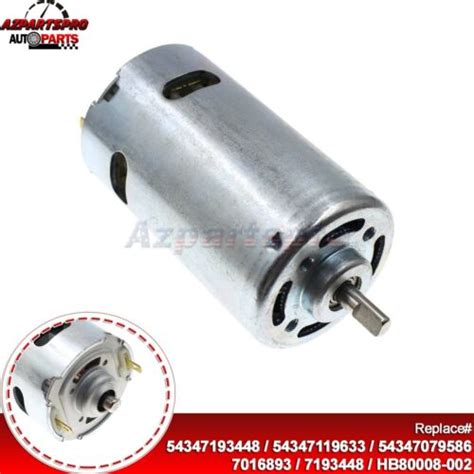 Convertible Top Hydraulic Roof Pump Motor For Bmw Z E