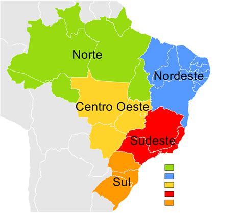 Geo Conceição RegionalizaÇÃo Do Brasil