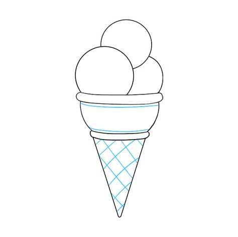 Ice Cream Drawing Mini Here Presented 58 Ice Cream Cone Drawing