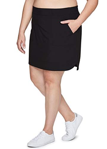 RBX Active Women S Plus Size Woven Skort W Bike Shorts And Pockets S19