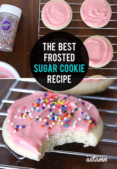 36 top sugar cookie recipes. The very best soft sugar cookie + cream cheese frosting ...