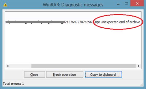 When you try to install an autodesk program, an unexpected end of archive error is displayed and you cannot complete the installation. Fix "Unexpected end of archive" RAR/ZIP message | Thomas ...