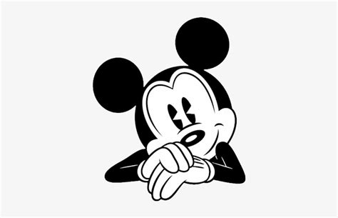 Png Library Stock Mickey Mouse Clipart Black And White Vintage Mickey